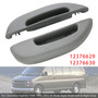 1996-2002 Chevrolet Express 1500 2500 3500 2PCS Door Armrest Pull Handle Cover Grey Generic