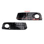 2009-2012 Audi A4 B8 Fog Light Cover Standard Version Black Generic