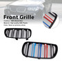 2007-2010 BMW X3 E83 2PCS Gloss Black Front Bumper Grille Generic