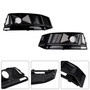 2016-2019 Audi A4 B9 S4 2PCS Black Front Bumper Foglight Grille Generic