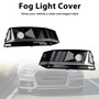2016-2016 Audi A4 B9 S4 2PCS Black Chrome Front Bumper Foglight Grille Generic