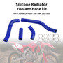 2021-2025 Honda CRF450R/ RX/ RWE Silicone Radiator coolant Hose kit Blue Generic