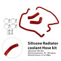 2019-2024 Triumph Rocket 3 Silicone Radiator coolant Hose kit Red Generic