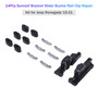 2015-2021 Jeep Renegade 14Pcs Sunroof Bracket Slider Buckle Rail Clip Repair Kit 77368445 Generic