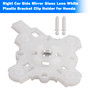 2016-2020 Honda 10th CIVIC Right Car Side Mirror Glass Lens White Plastic Bracket Clip Holder Generic