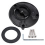 2004-2017 Yamaha FZ6 FZR FZ1/8 FZ-07 Quick Release Keyless Fuel Gas Cap 105mm Black Generic