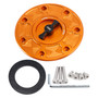 2017-2025 RC 125 390 Quick Release Keyless Fuel Gas Cap 115mm Orange Generic