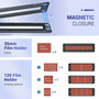 JJC Mobile Negative Film Scanner 35mm 120 Film Scanner Set Adjustable Backlight