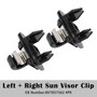 2014-2023 Audi A3 A5 TT 2x Sun Visor Clip 8V7857562 4PK Generic