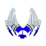 2006-2007 Suzuki GSXR 600 750 White Blue Lucky Strike Racing Amotopart Fairings Customs Fairing