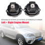 2007-2014 BMW X5 E70 X6 E71 E72 xDrive 35i Left+Right Engine Mount 22116865145 22116865146 Generic