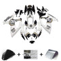 Fairings Suzuki GSXR 600 750 White Black Lucky Strike Racing  (2006-2007)