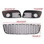 2006-2009 VW GOLF MK5 GTI 3PCS Front Lower Bumper Grille+Fog Light Cover Generic