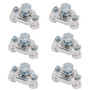 2016-2026 CFMoto CForce 6 Pack Aluminum Quick Attach Accessory Anchor Mounts Kit Silver Generic
