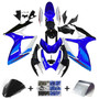 2006-2007 Suzuki GSXR 600 750 Blue & White GSXR Racing Amotopart Fairings Customs Fairing