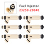 2008-2010 Toyota Highlander 3.3L V6 6Pcs Fuel Injector 2325020040 Generic