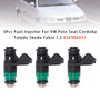 2002-2009 Seat Ibiza III IV 3Pcs Fuel Injector 03E906031 Generic