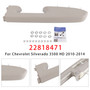 2010-2014 Chevrolet Silverado 1500 2500 3500 Front Right Passenger Side Armrest Repair Kit 22818471 Gray/Titanium Generic
