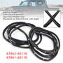 Toyota LandCruiser 79 Series HZJ HDJ FZJ 2X Front Door Rubber Seal Set 6786160110 Generic