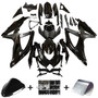 2008-2009-2010 Suzuki GSXR 600 750 All Black Suzuki Racing Amotopart Fairings Customs Fairing