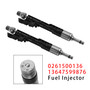 2011-2018 BMW F10 M5 F06 F07 F12 F13 F15 X5 2Pcs Fuel Injector 0261500136 13647599876 Generic