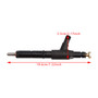 1998-2004 Isuzu NPR 4.8 4HE1 Turbocharged 1Pcs Fuel Injector 9430613736 8971489601 Generic