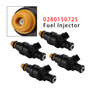 1981-1998 Vauxhall ASTRA CARLTON CAVALIER FRONTERA MK 4Pcs Fuel Injector 0280150725 Generic