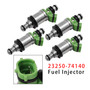 1996-2000 Toyota Rav4 2.0L 1998CC 122Cu. In. l4 GAS DOHC Naturally Aspirated 4Pcs Fuel Injector 23250-74140 Generic
