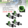 1999 Toyota Solara 2.2L 2164CC l4 GAS DOHC Naturally Aspirated 4Pcs Fuel Injector 23250-74140 Generic