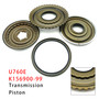 2008+ U760E Piston Kit 4 Bonded Pistons K156900-99 Generic