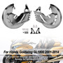 2001-2015 Honda Goldwing and Goldwing Tour models Front Brake Disc Rotor Covers Chrome Generic