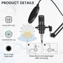 V8s Sound Card Live Sound Card Set BM800 Condenser Microphone for Podcast Record
