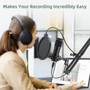 BM800 USB Condenser Microphone for PC Studio Microphone Kit Podcasting Recording