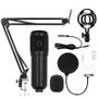 BM800 USB Condenser Microphone for PC Studio Microphone Kit Podcasting Recording
