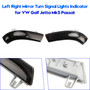 2002-2008 Skoda Superb Pair Side Mirror Indicator Turn Signal Light 1K0949101 Smoke Generic