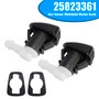 2012-2013 Buick Enclave 2pcs Sprayer Windshield Washer Nozzle 25823361 Generic