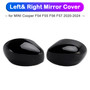 2020-2024 MINI Cooper F54 F55 F56 F57 Left& Right Mirror Cover 51169881533 51169881534 Generic