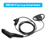 8268-614-D Type Large Earhook Headset For XPR6300 XiRP8200 DP3400 DGP4150 GP328D