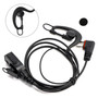 ICOM A24/25-020 Earhook Headset For ICOM A25CE A25N A24 Walkie-Talkie Radio
