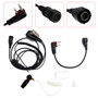 102B Transparent Air Tube Earphone A24 Conversion Line For ICOM A25CE A25N A24