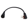 102B Transparent Air Tube Earphone A24 Conversion Line For ICOM A25CE A25N A24