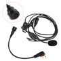 616-C2 Rear-Mounted Tactical Earhook Headset A24 Conversion Line For A25CE A25N
