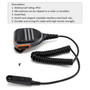A58/9R-SM10 Microphone Speaker for A58 BF9700 GT-3WP 9R UV-XR R760 Walkie Talkie