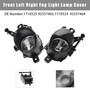 2008-2011 Opel Zafira B (A05) Front Left Right Fog Light Lamp Cover 1710525 1710524 Generic
