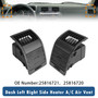 2006-2010 Hummer H3 H3T Dash Left Right Heater A/C Air Vent Outlet Grille 25816721 25816720 Generic