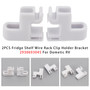 2PCS Fridge Shelf Wire Rack Clip Holder Bracket 2930693045 For Dometic RV