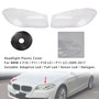 2009-2017 BMW 5 F10/ F11/ F10 LCI /F11 LCI Left+Right Headlight Plastic Cover with Seal Kit Generic