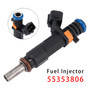 1Pcs Fuel Injector For Vauxhall Astra Insignia A Chevrolet Cruze Trax 55353806