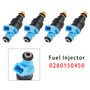 1996-2000 Fiat Coupé 2.0L 4Pcs Fuel Injector 0280150450 Generic