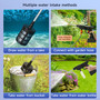 Cordless Portable Electric High Pressure Water Spray Gun Car Washer Cleaner Tool